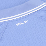 Women's Cable Jacquard 1/4 Zip Polo