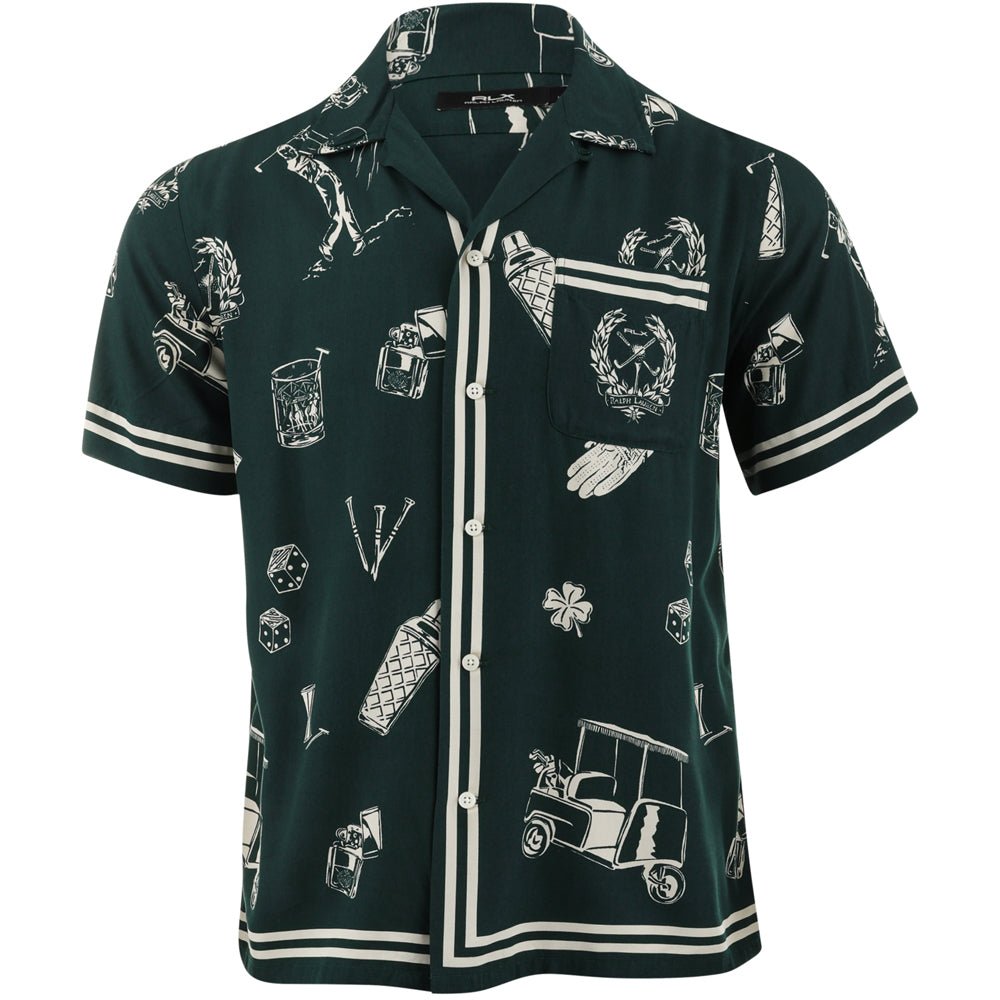 Classic Fit Golf - Print Camp Shirt - Fairway Styles