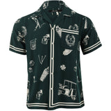 Classic Fit Golf - Print Camp Shirt - Fairway Styles