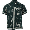 Classic Fit Golf - Print Camp Shirt - Fairway Styles