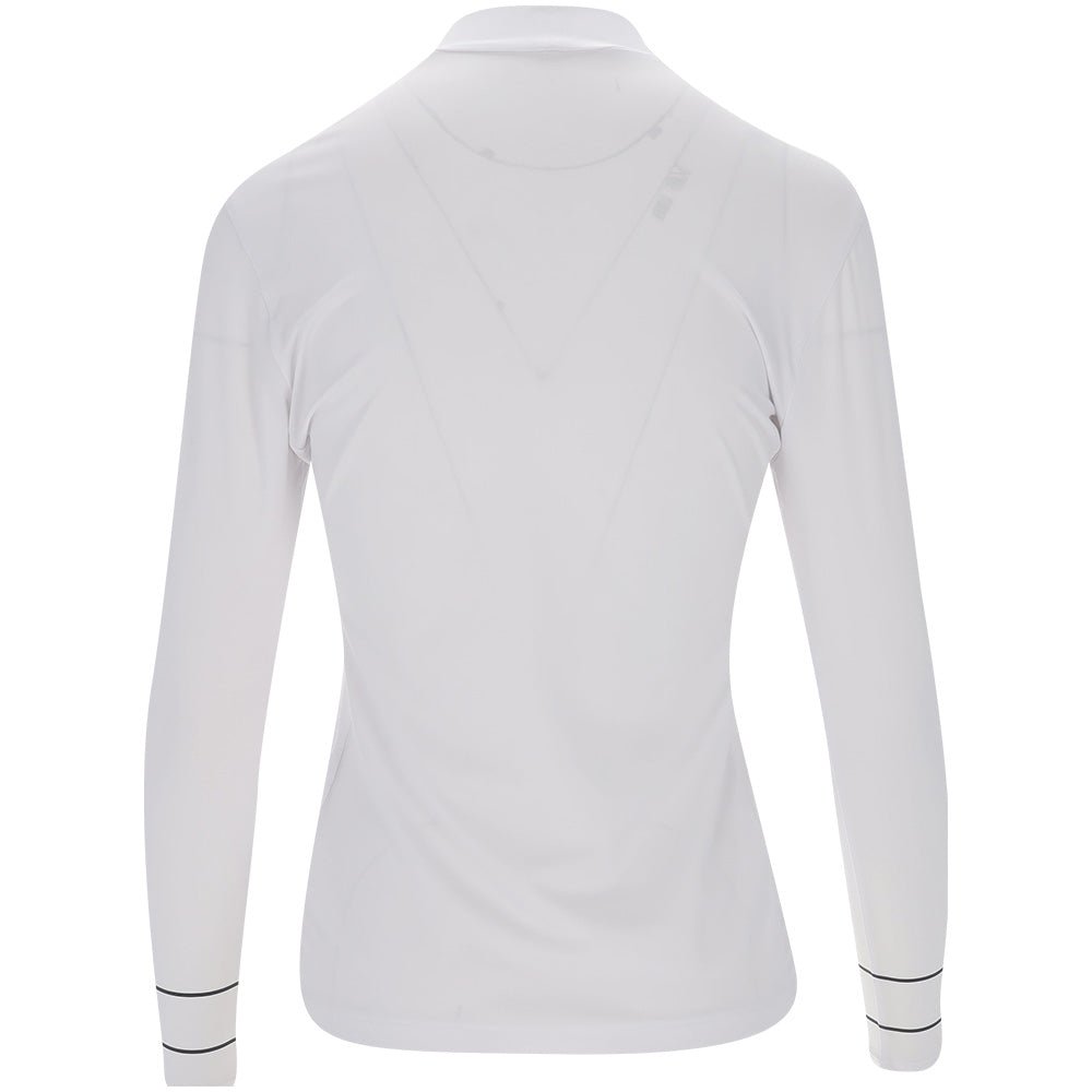 Women's Jersey Long Sleeve Mock Neck Top - Fairway Styles