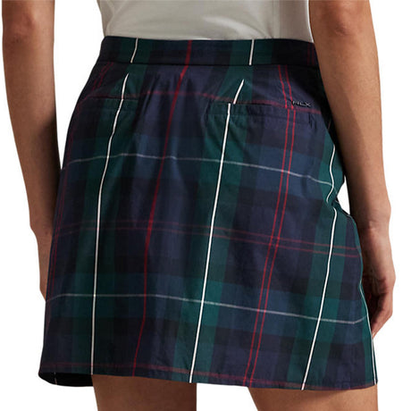 Women's Plaid Performance Long Skort