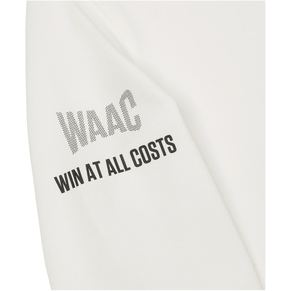 Logo Placket Long Sleeve Polo