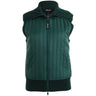 Women's Quilted-Panel Wool Vest