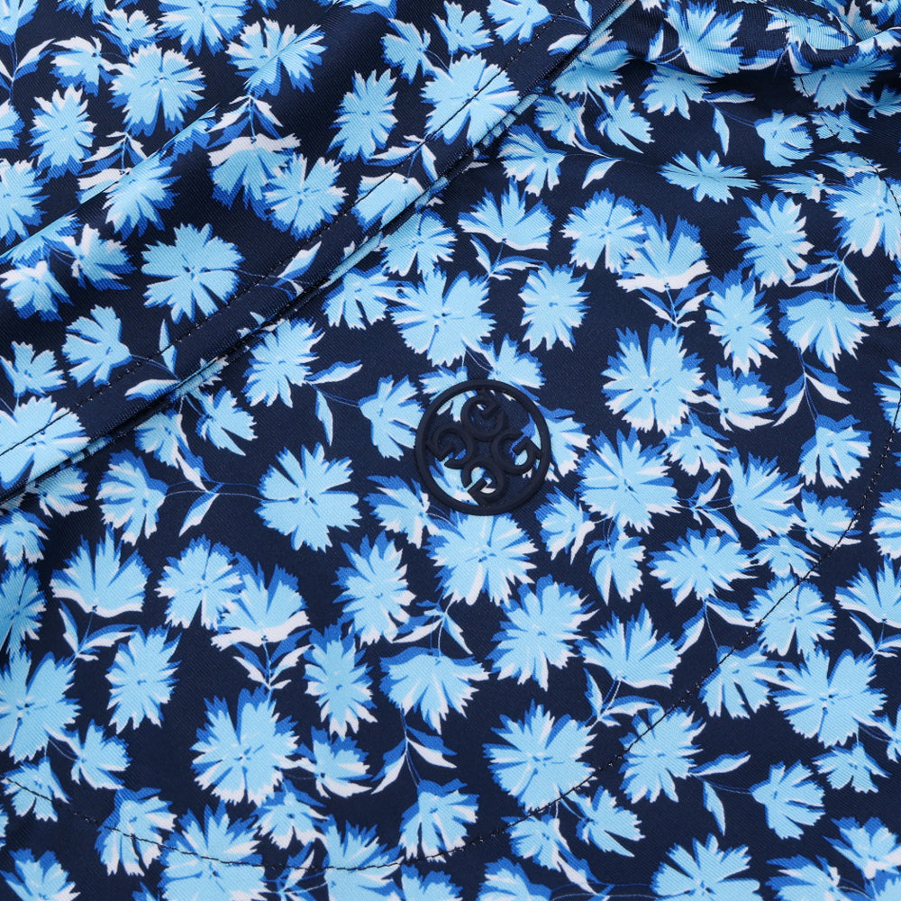 Optic Floral Tech Stretch Jersey Polo