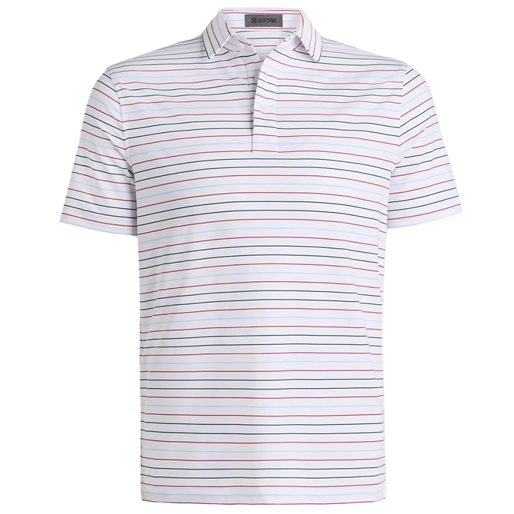 Multi Stripe Tech Jersey Polo