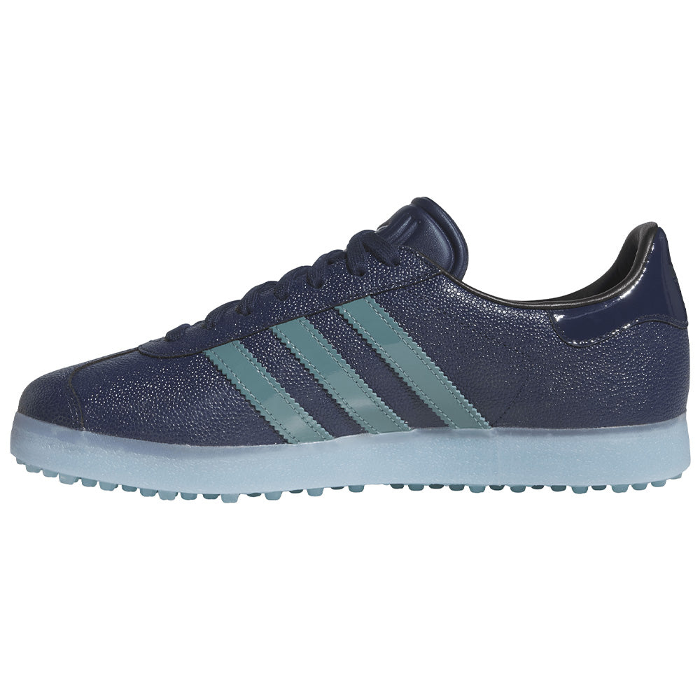 adidas Gazelle Lux Spikeless Golf Shoes - Men's - Night Indigo / Preloved Teal / Clear Sky - 10 adidas Gazelle Lux Spikeless Golf Shoes - Men's - Night Indigo / Preloved Teal / Clear Sky - 10