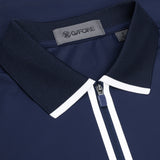Women's Silky Tech Nylon Long Sleeve 1/4 Zip Polo