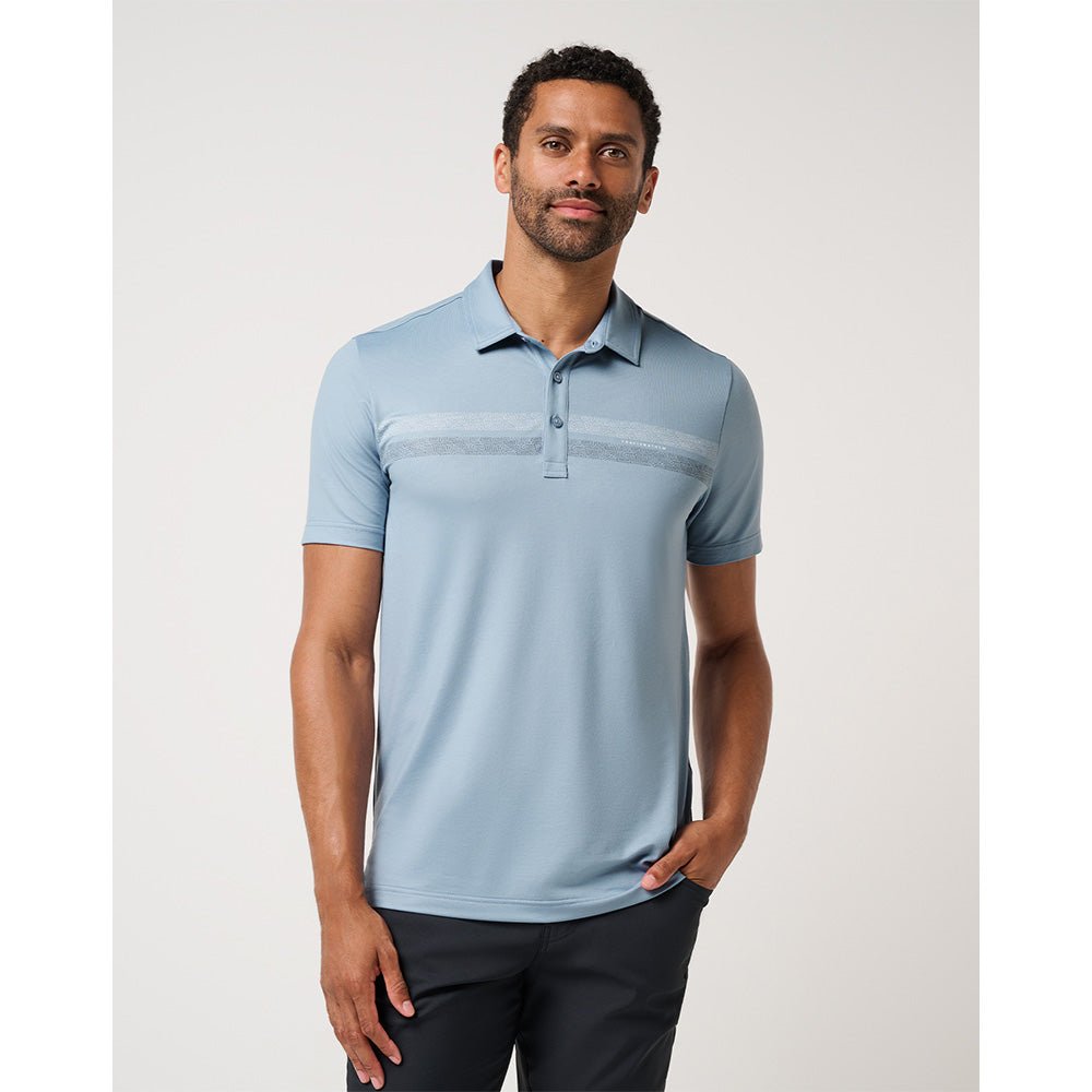Featherweight Chest Stripe Polo