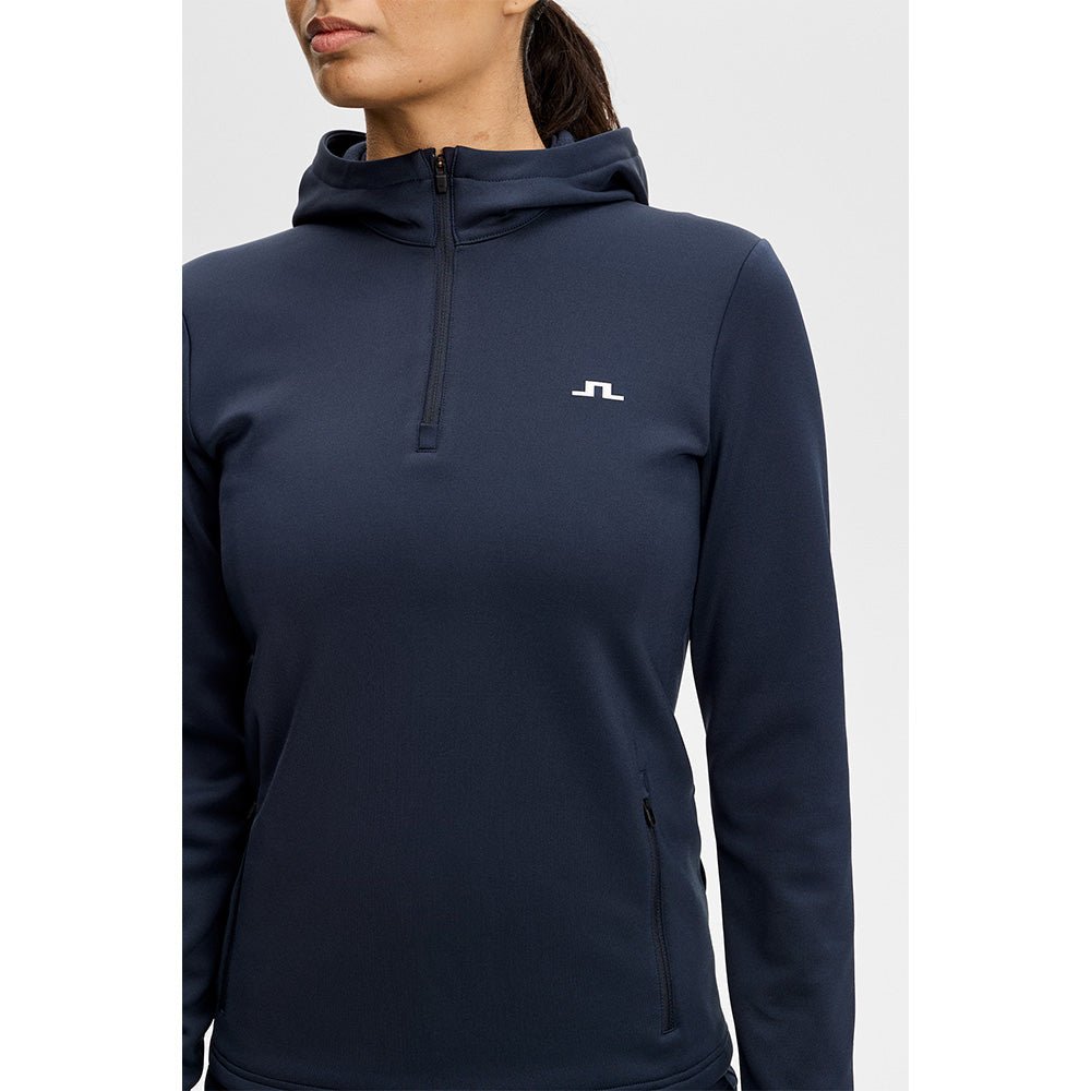 Women's Aerielle 1/4 Zip Hooded Pullover