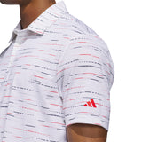 Ultimate365 Mesh Glimmer Print Polo