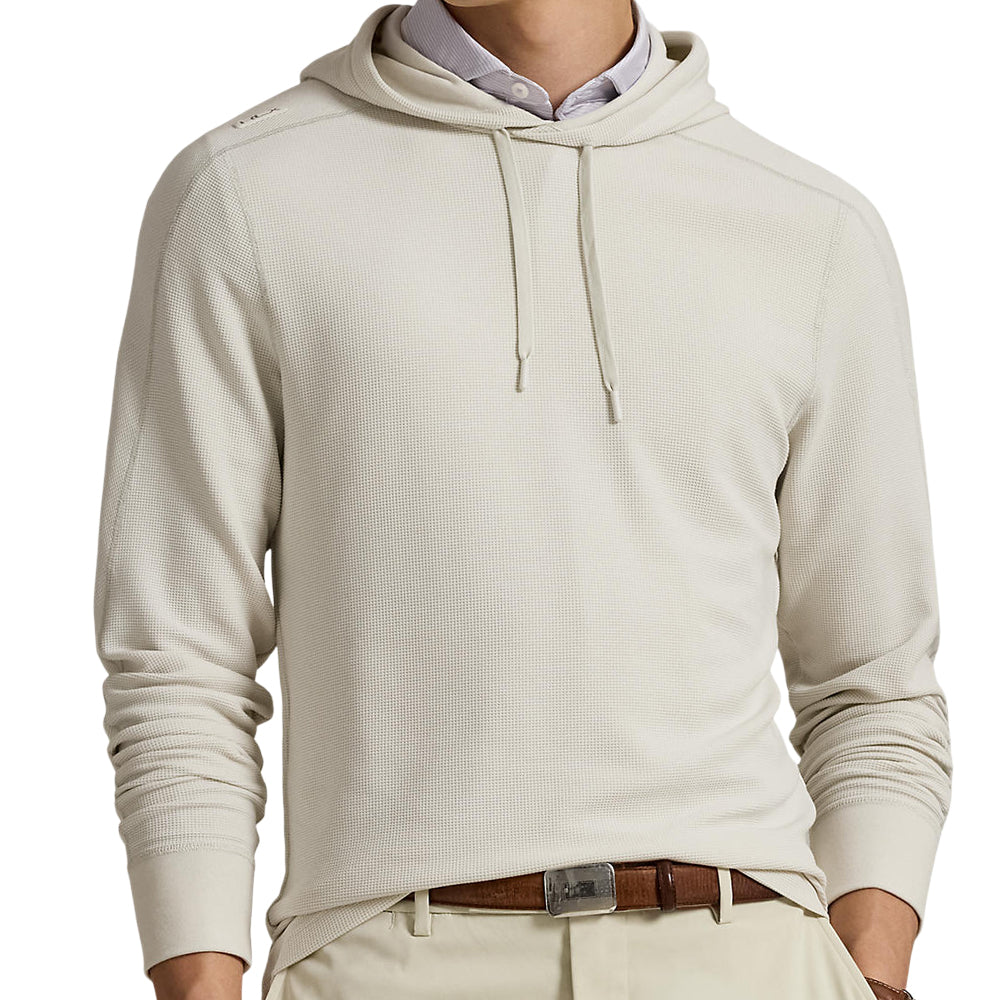 Performance Waffle-Knit Hoodie