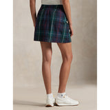 Women's Plaid Performance Long Skort
