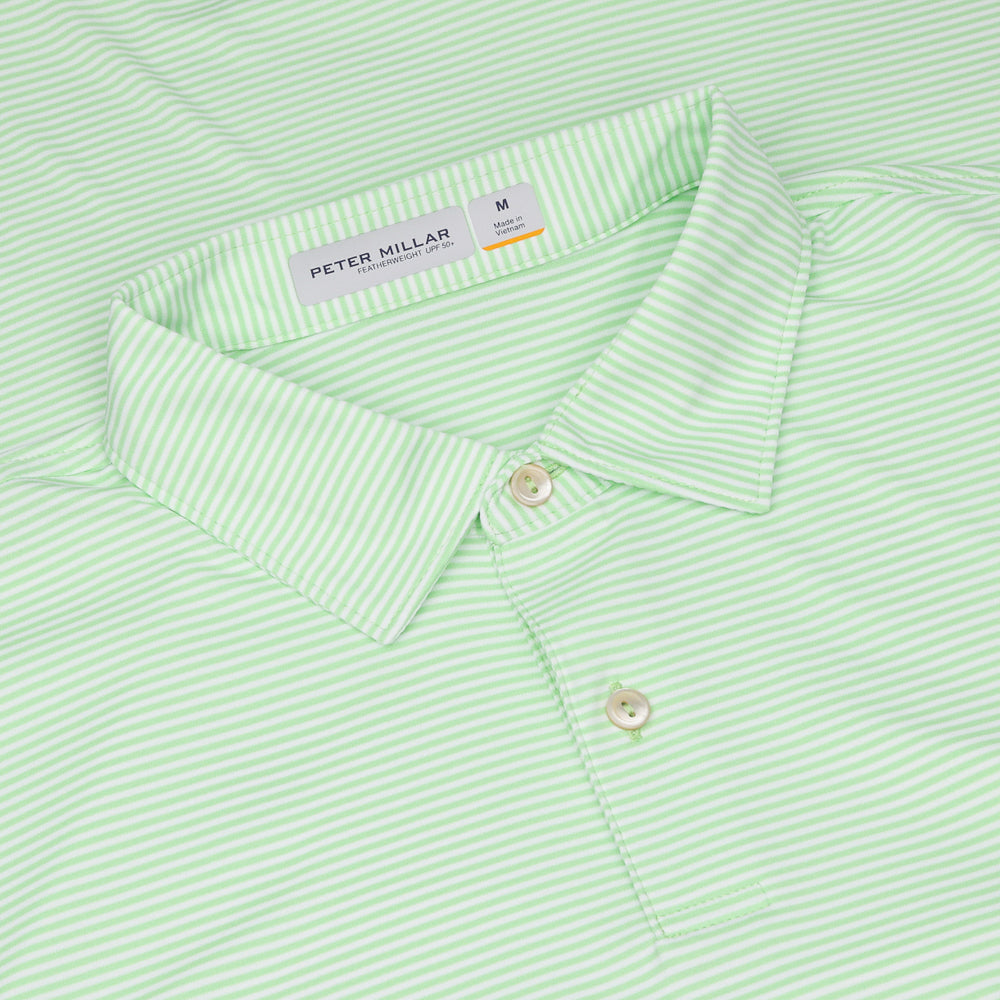 Featherweight Market Stripe Performance Polo