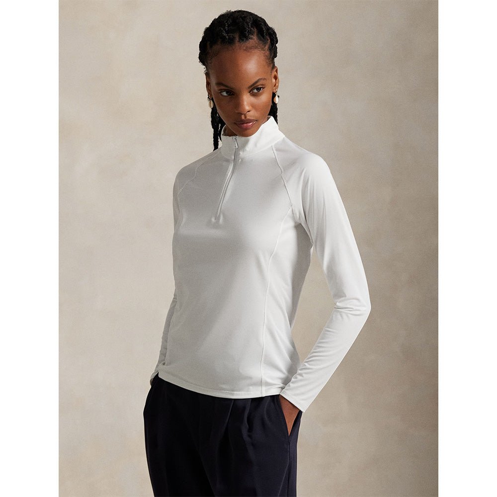Women's Stretch Jersey 1/4 Zip Pullover - Fairway Styles