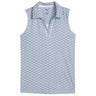 Girls' Scallop Sleeveless Polo