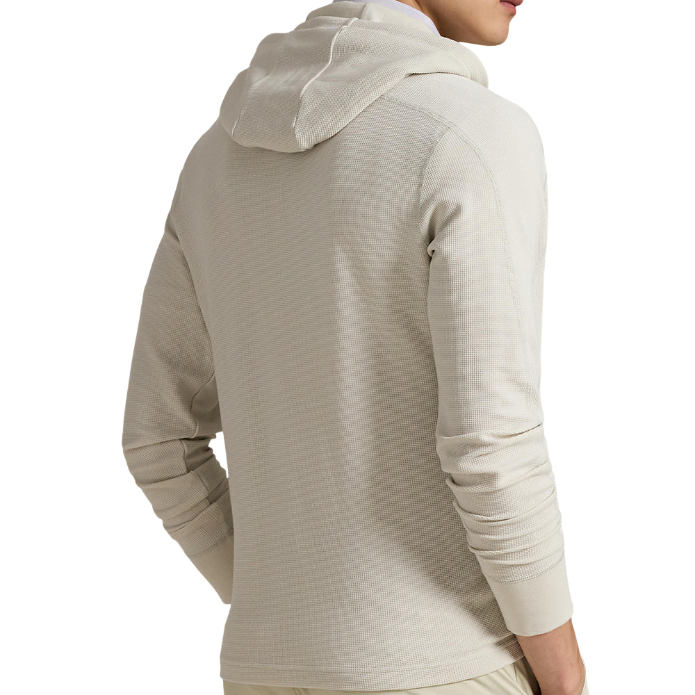 Performance Waffle-Knit Hoodie