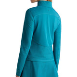 Women's 2-Tone Rib 1/4 Zip Pullover