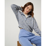 TravisMathew x Liberty London Women's Dancing Maddsie Print 1/2 Zip Pullover