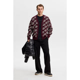 Denny Jacquard Cardigan