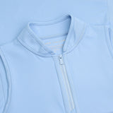 Women's Shirley Sleeveless 1/4 Zip Blade Collar Polo