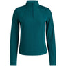 Women's 2-Tone Rib 1/4 Zip Pullover