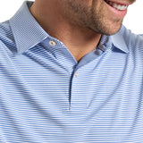 Featherweight Market Stripe Performance Polo