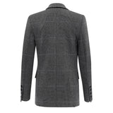 Women's Glen Plaid Blazer Jacket - Fairway Styles
