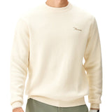 Cashmere Blend Knit Crewneck Sweater