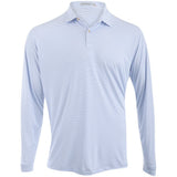 Featherweight Stripe Long Sleeve Polo