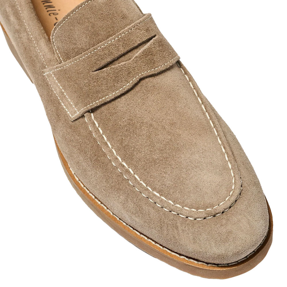 J - Flex Suede Penny Loafer - Fairway Styles