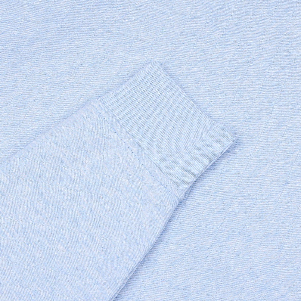 Quilted Double Knit 1/2 Zip Pullover