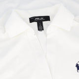 Women's Sleeveless Air Tech Pique Scallop Placket Tailored Fit Polo - Fairway Styles