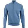 Quilted Double Knit 1/4 Zip Pullover