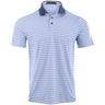 Herringbone Stripe Tech Jersey Polo