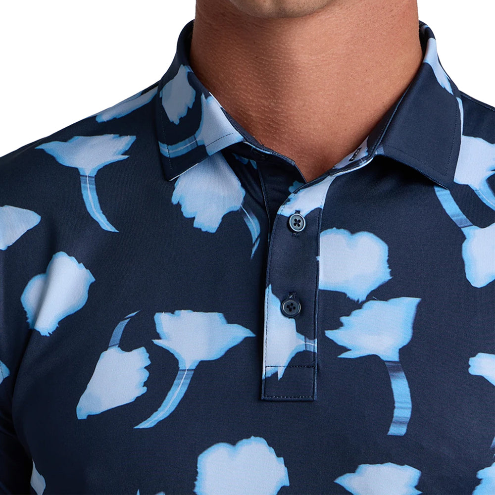 Ghost Floral Tech Jersey Polo