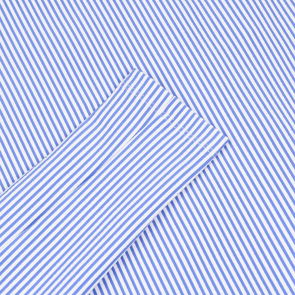 Women's Seersucker Mock Neck Jacket