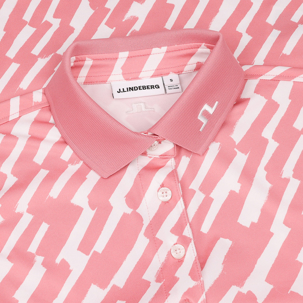 Women's Tour Tech Print Polo
