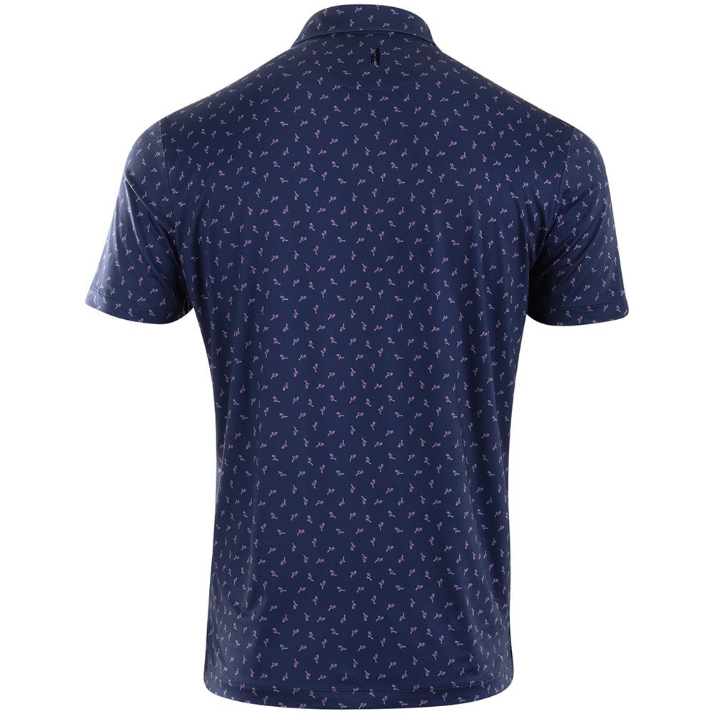 Performance Featherweight Polo - Neon 'Mingo Print