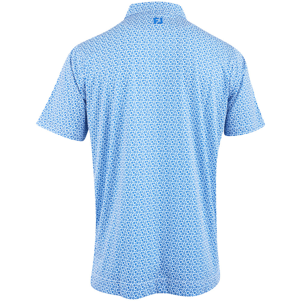 Allover Floral Lisle Polo