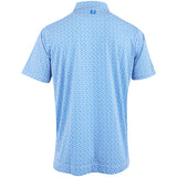 Allover Floral Lisle Polo