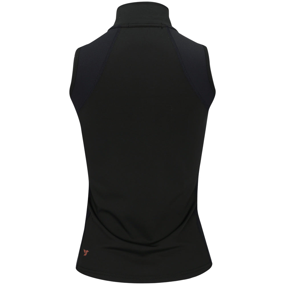 Women's Nym Full Zip Sleeveless Polo