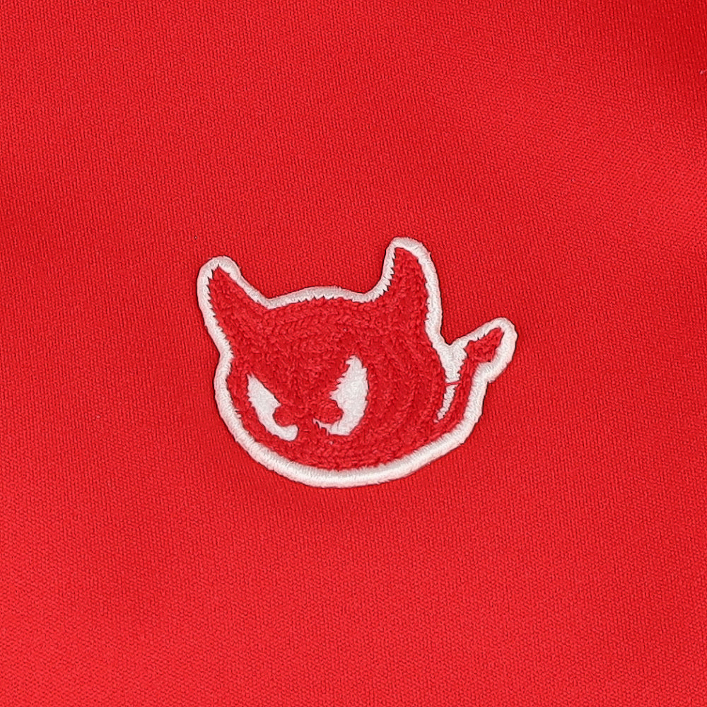 Women's Slogan Jersey Hooded Pullover