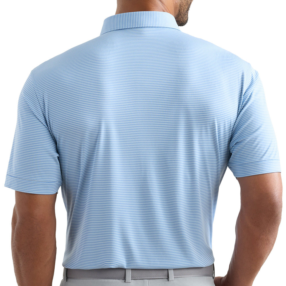 Featherweight Stripe Performance Polo