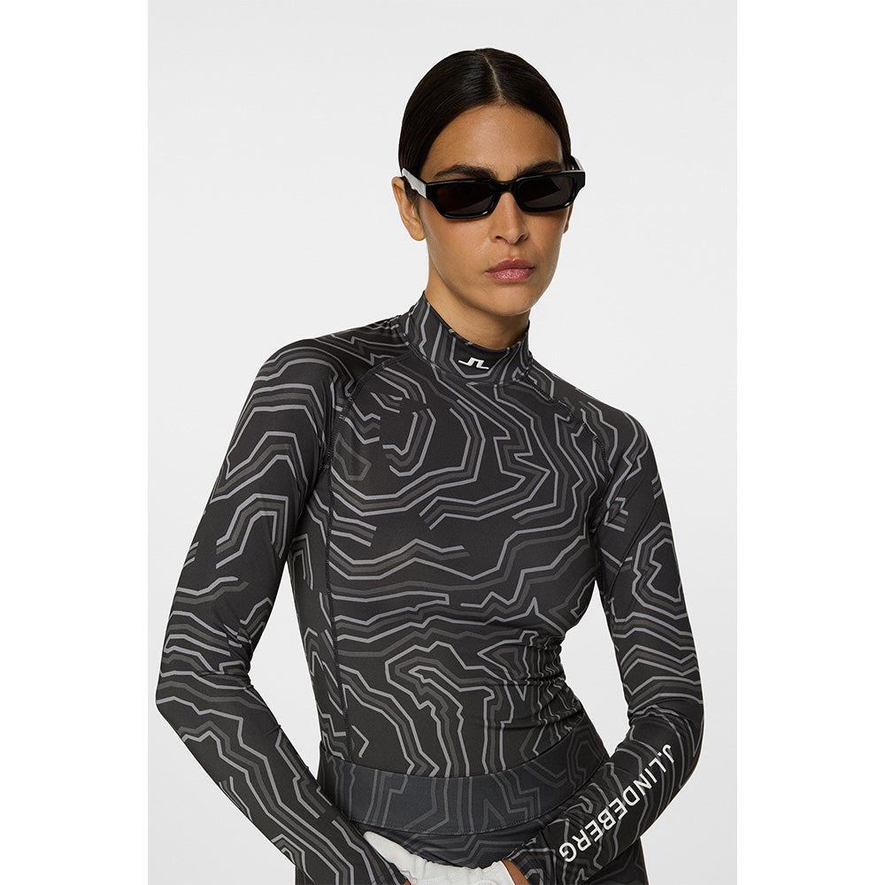 Women's Ella Print Compression Top