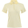 Women's Striped Cable 1/4 Zip Polo