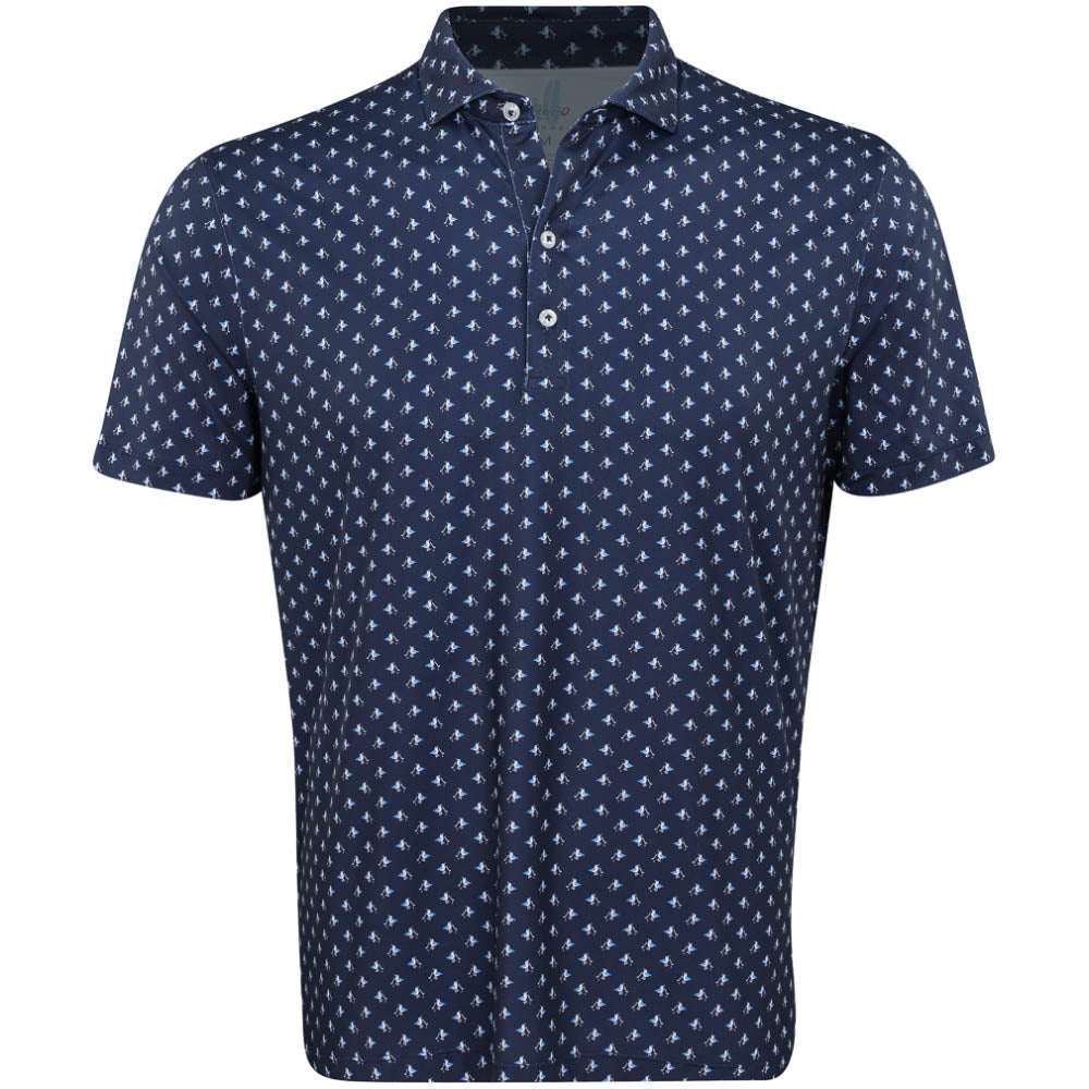 For The Birdies Print Featherweight Polo