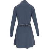 Women's Phoenix Belted Long Sleeve Dress - Fairway Styles