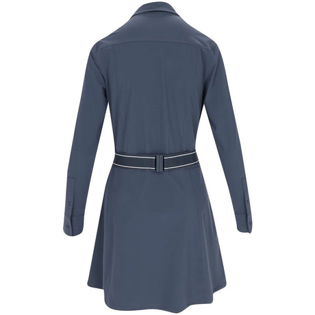 Women's Phoenix Belted Long Sleeve Dress - Fairway Styles