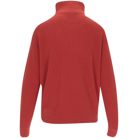 Women's Rib - Knit Cashmere 1/2 Zip Sweater - Fairway Styles